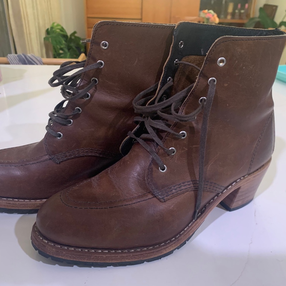 Red Wing Shoes Clara Boots (size 10)